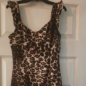 Light-Weight Little Leopard Dress
